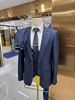 CT Korean Style Fashion Men's Printed Set 3-Piece Suit_viptrois.com