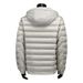 2025 Winter New Cotton Jacket Short Hooded Coat Trendy Sports Style Warm Top Men's Clothing_viptrois.com