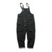 Men's Clothing Trendy Brand Overalls Men's Casual Ami Khaki Casual Overalls Trousers Loose Straight Overalls_viptrois.com