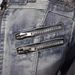 Men's Denim Jacket European And American Casual Retro Large Size Stand Collar Zipper Jacket Cycling Motorcycle Clothing Trend_viptrois.com