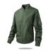 Men’s Slim Fit Bomber Jacket – Lightweight Corduroy Zip-Up Flight Coat With Hood (Black, Navy, Olive, Gray)_viptrois.com
