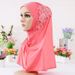 Women's Hats Lace Dotted Diamond Monochrome Splicing Hijab Women's Fashion Patch Hijab Ready In Stock_viptrois.com
