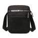 Men's Waterproof Oxford Shoulder Bag - Slim Business Crossbody Sling Bag With Adjustable Strap For Work & Travel (Black, Blue, Light Gray, Dark Gray)_viptrois.com