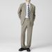 DK Men's Black Suit Casual Youthful School Style Japanese Uniform for Graduation Class Attire Set with Suit And Trousers_viptrois.com