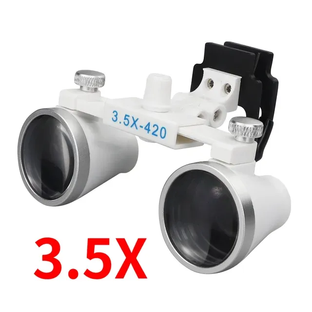 5W LED Head Light Lamp For Binocular Loupes Brighess Spot Adjustable Dental Lab Headlamp Surgical Headlight No Battery_viptrois.com