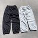 Men's Clothing Three Bar Embroidered National Trend Trousers Versatile Casual Style_viptrois.com
