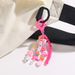 Hot Selling Keychain Pendant Smiley Face LOVE Letter Pendant To Send Girlfriends Couple Gifts Cute School Bag Accessories_viptrois.com