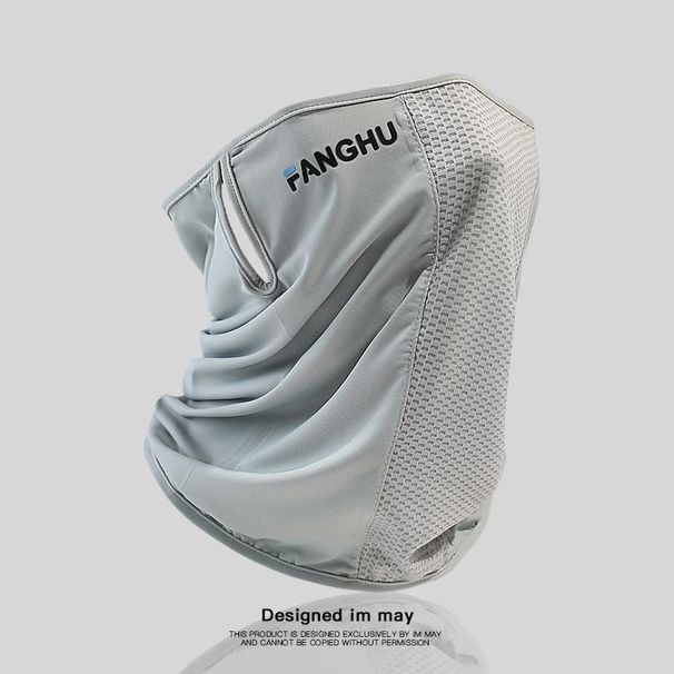 Sports Face Masks Anti Ultraviolet Ear Hanging Sunscreen Mask Neck Protection Mesh Breathable Ice Silk Full Face Mask For Men And Women Sports Fishing_viptrois.com