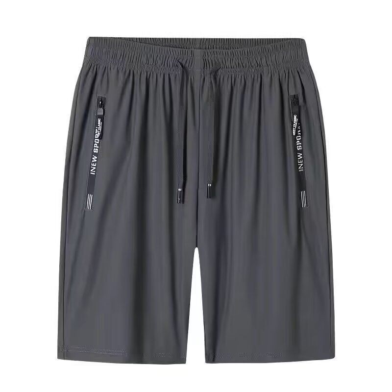Men's Clothing Ice Silk Casual Pants Men's Pants Summer Quick Drying Stretch Sports Pants_viptrois.com