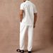 Men's Casual Shirts Men's Summer New Solid Color Lapel Breathable Men's Trousers Suits_viptrois.com