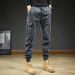 Men's Japanese Style Work Pants - Summer Casual Loose Fit Cargo Pants With Multi-Pockets, Military Green/Khaki/Black/Gray_viptrois.com