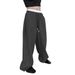 Men's Sweatpants Drawstring Straight Wide Leg Loose Pocket Trousers Casual Pants Sports Pants_viptrois.com