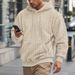 Pure Pure Cross-Border European And American Outdoor Autumn Winter New Men's Hooded Jacquard Teddy Fleece Sports Casual_viptrois.com