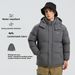 2025 New Solid Color Hooded Couple Cotton Jacket, Loose And Thick Winter Cotton Jacket, Detachable Hat, Cotton Jacket, And Warm Jacket_viptrois.com