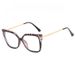 Square Flat New Women's Eyeglasses Frames Anti-blue Light Ins Eyeglasses Frames For Photos_viptrois.com