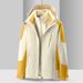 Outdoor Jacket For Men And Women, New Three-in-One 0.05kg Piece Set, Windproof, Waterproof, Skiing, Mountaineering_viptrois.com