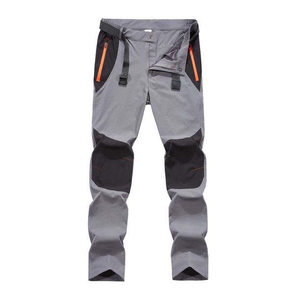 Cross-border European Outdoor Hiking Stretchy Summer Thin Quick-dry Long Fashionable Climbing Pants, Plus Size_viptrois.com