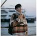 Winter Striped Knitted Sweater Men's Retro Jacquard Sweater Loose Casual Pullover Sweater_viptrois.com