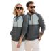 2025 Cross-border European, American Autumn And Winter New Products, Men And Women Of The Same Style, Couple Wear Loose Heavy Fleece Hooded Pullover_viptrois.com