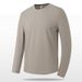 Men's Winter Performance Long Sleeve T-Shirt – High-Stretch & Warm Stand Collar Running & Hiking Top (Black, Dark Gray, Khaki, EU Sizing M-5XL)_viptrois.com