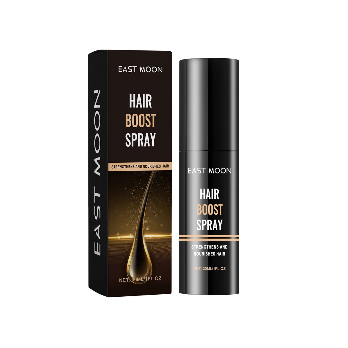 EAST MOON Hair Care Series Deep scalp cleansing hair, dark dense, strong tough wash and care_viptrois.com