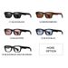 Men's Sunglasses Retro Square Frame Sunglasses Polarized Men's And Women's High End New Anti Ultraviolet Uv White Copper Pin_viptrois.com