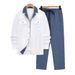 Modern Slim-Fit Suit Blazer & Pants Set -Inspired Men's Wedding & Business Casual Outfit (Blue/Black/Khaki/Olive/Caramel, S-XXL)_viptrois.com