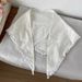 Fever Same Style Milk White Lace Headscarf Summer Korean Sweet Girl Accessory French Triangle Scarf Women's Hairband_viptrois.com