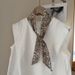 Narrow For Women, Versatile Summer Scarf, Korean Style, Thin And Long Ins Ribbon Decoration, Bag Tie, Small Neck Scarf_viptrois.com