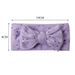 Europe and the United States ins Wind baby fontanelle hair band Bow soft not strangulation mark wide side baby hollow headband wholesale_viptrois.com