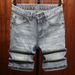 Men's Clothing High End Printed Denim Shorts Men's Slim Fit Shorts 5 Points Summer Thin Men's Breeches Mid Length Pants Trendy Fashion_viptrois.com