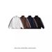 CT American Style Three-Stripes Stand Collar Jacket For Men, Autumn Trendy Loose Double-Headed Zipper Jacket, Couple's_viptrois.com