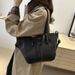 Women's Bags Trendy Lychee Pattern Tote Bag For Women Texture Large Capacity Commuting Shoulder Messenger Bag_viptrois.com