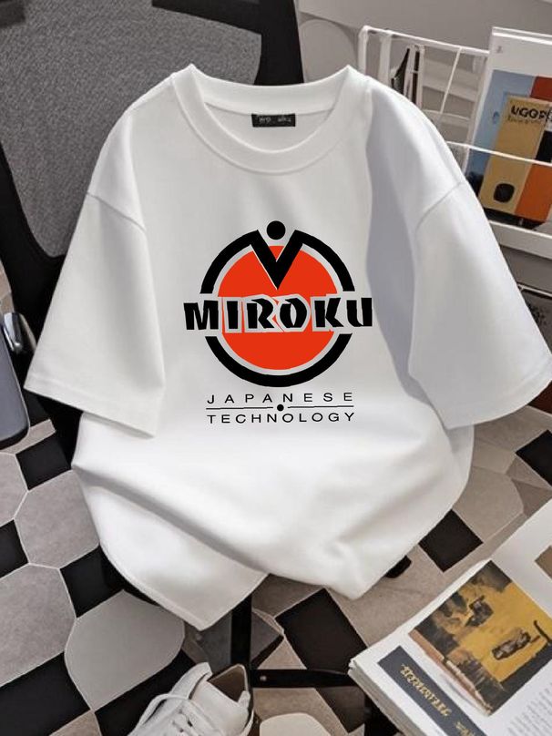 Miroku Japan Guns Firearms Logo Men's White T-Shirt Size S To 5XL Stretched Comfortable Soft Fashion Breathable Slightly Designer Clothes Casual_viptrois.com