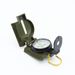 Outdoor Survival Multi-Functional Hiking Camping Travel Military Green Compass_viptrois.com