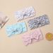 European and American new children's hair accessories baby digital printed bow headband elastic nylon baby wide hair band wholesale_viptrois.com