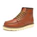 Burst Martin Boots Men's Casual High-top Shoes Genuine Leather Couple Tooling Boots Leather Shoes_viptrois.com