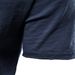 2-Piece Summer Round Neck Short Sleeved New Solid Color Bamboo Knot T-Shirt Pure Cotton Men's Clothing_viptrois.com