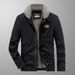 Men's Autumn And Winter Thickened Lamb Wool Cotton Jacket American Retro N1 Navy Deck Suit_viptrois.com