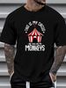 NEW This Is My Circus And These Are My Monkeys Parenting Funny Tee T-Shirt S-3XL Summer Soft Fashion Designer Clothes Casual Streetwear Unisex_viptrois.com