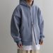 2026 Autumn And Winter New Hooded Solid Color Cardigan Versatile Japanese Simple Sports And Leisure Men's Jacket_viptrois.com