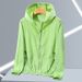 Lightweight UPF 50+ Sun Protection Hoodie For Men & Women - Breathable Outdoor Sun Shirt With Hood For Fishing, Running & Summer Activities_viptrois.com