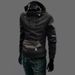 Casual New Collection Spring And Autumn Trendy Brand Handsome Patchwork Men's Hooded Hoodie Jacket_viptrois.com