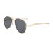 Metal Double Beam Aviator Sunglasses Curved Legs Cross Border Personality Trend Driving Sunglasses_viptrois.com