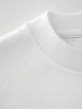 Maglietta Uomo Cotone 180g Stampa Teschio E Scritta I'M OKAY Retro Morbida Versatile Stile Casual Vestibilità Regolare_viptrois.com
