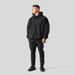 Men's clothing suit men stand collar long sleeve shirt trousers loose casual fitness two pieces_viptrois.com