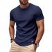 Men's Classic Style Light Luxury Loose Simple Quick Drying Trendy Short Sleeved Spot_viptrois.com