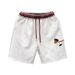 Men's Style Dachshund Embroidered Five Point Pants Summer Color Blocking Retro Loose Fit Casual Sports Shorts_viptrois.com