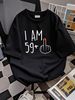 I Am 59 Plus 1 Middle Finger For A 60th Birthday For Women T-Shirt Versatile Slightly Homme Designer Clothes Top For Everyday Wear Casual Summer_viptrois.com