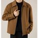 Spring And Autumn New Jacket Jacket Casual Korean Version Of Light And Mature Style Business Men's High-end Regular Spring And Autumn Lapel Collar_viptrois.com